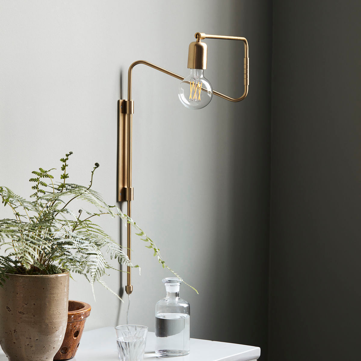 lamp, Swing, Brass – Housedoctor