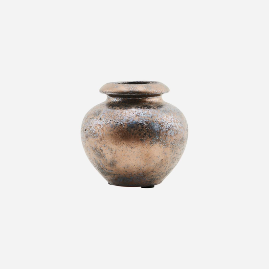 Vase, Mini, Bronze, Brown