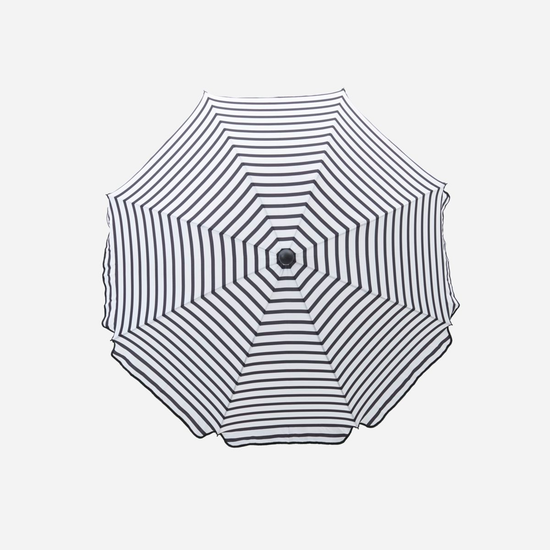 Beach/Garden umbrella, Oktogon, Black/White