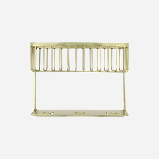 Shelf, Bath, Brass