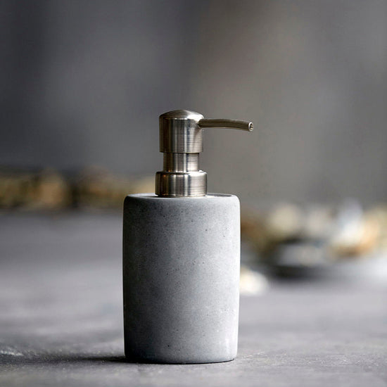 Soap dispenser, HDCement, Grey