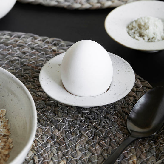 Egg cup, HDPion, Grey/White