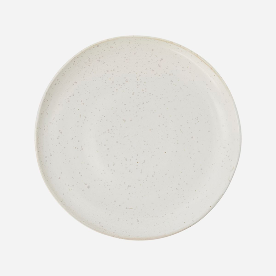Lunch plate, Pion, Grey/White