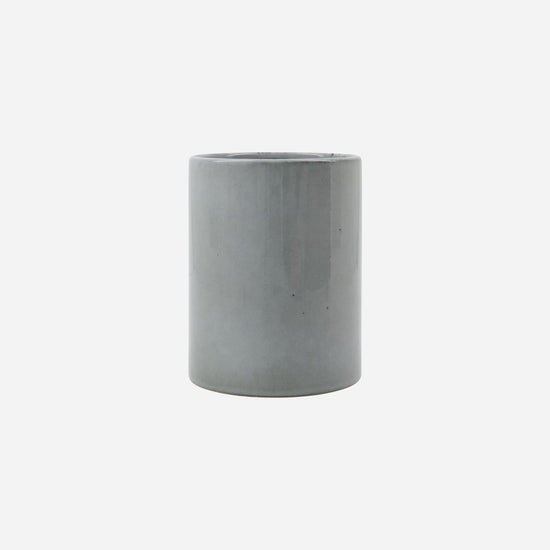 Jar, Rustic, Grey/Blue
