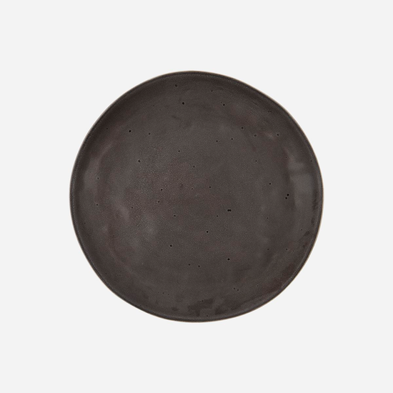 Dinner plate, HDRustic, Dark grey
