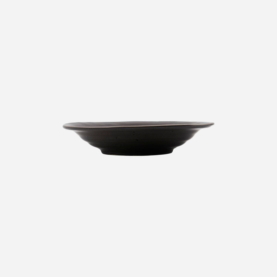 Soup plate/bowl, HDRustic, Dark grey