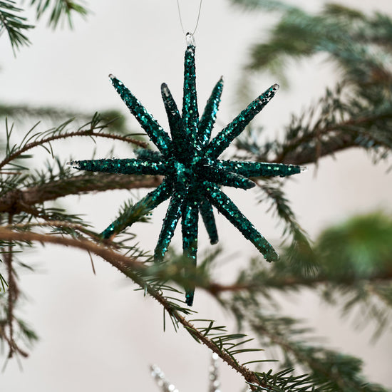 Ornaments, HDSpike, Green glitter