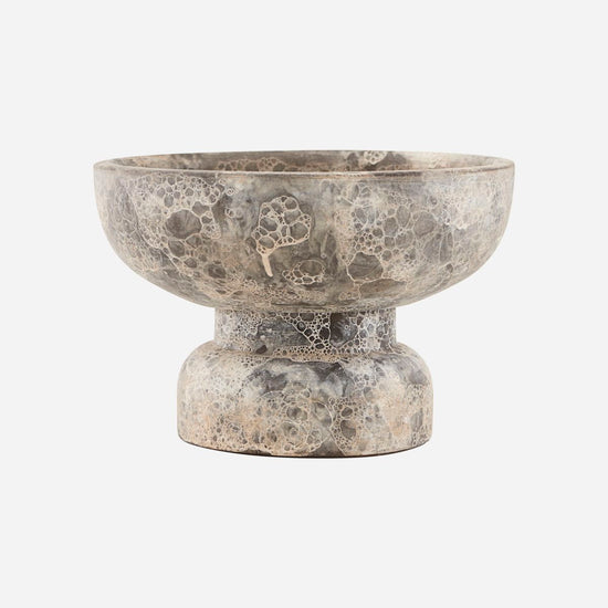 Fyrfadsstage, Ancient, Grå/Brun