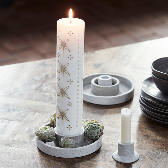 Candle stand, HDDaca, Grey