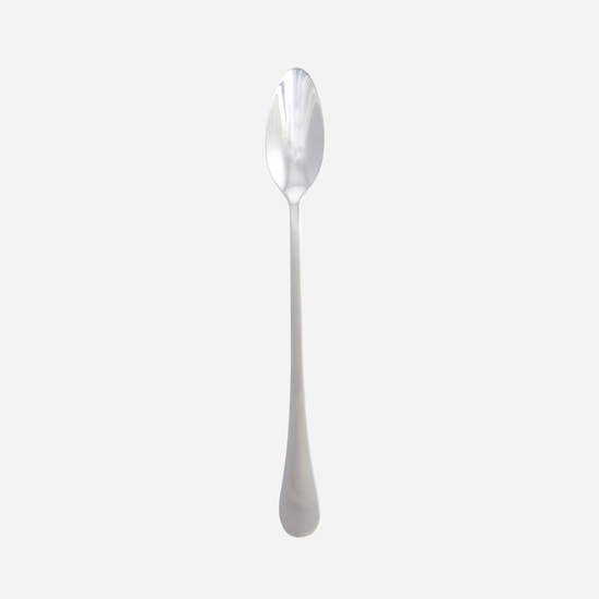 Long spoon, Brush, Silver finish