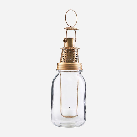 Lantern, Fhia, Antique brass