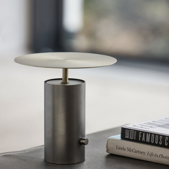Table lamp, HDTacker, Gunmetal