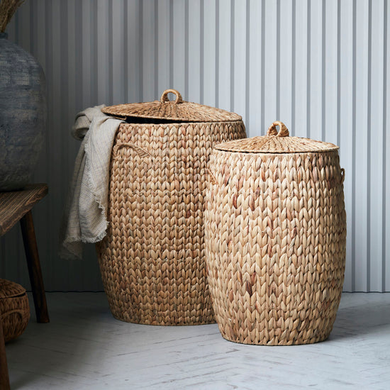 Laundry baskets, HDLaun, Natural