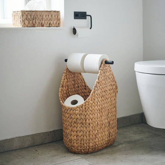 Toilet paper holder, Paper, Natural