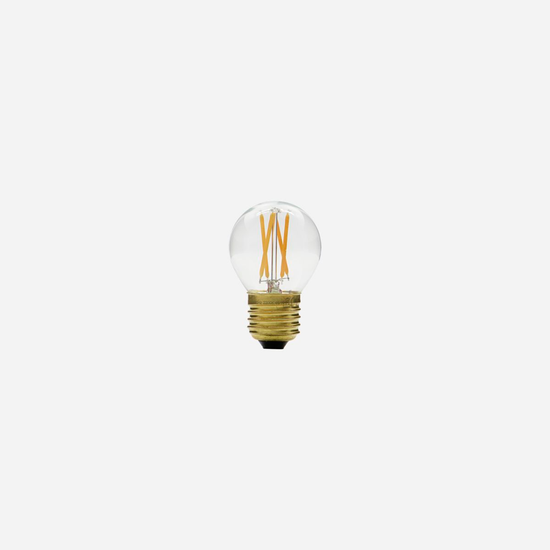E27 LED bulb, Krone, Clear