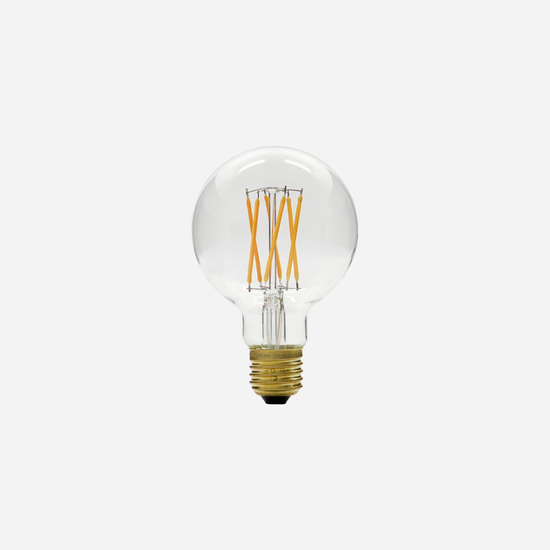 E27 LED bulb, HDGlobe, Clear